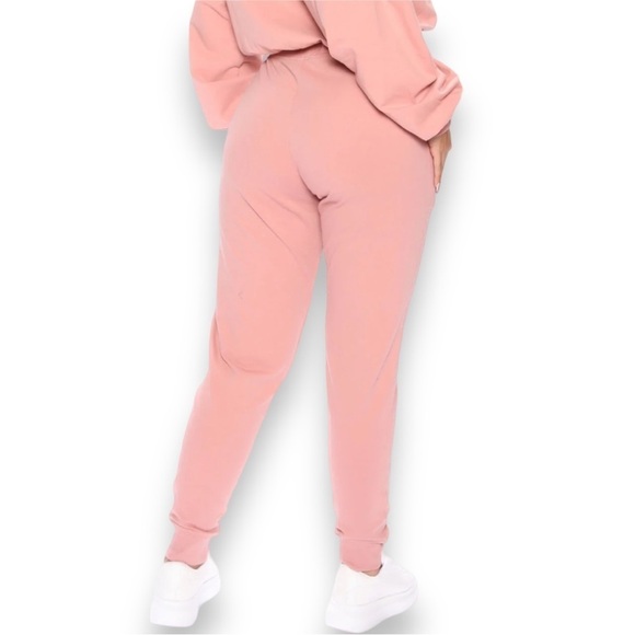 Fashion Nova The New Look Joggers Mauve Sz. Large - Picture 4 of 10